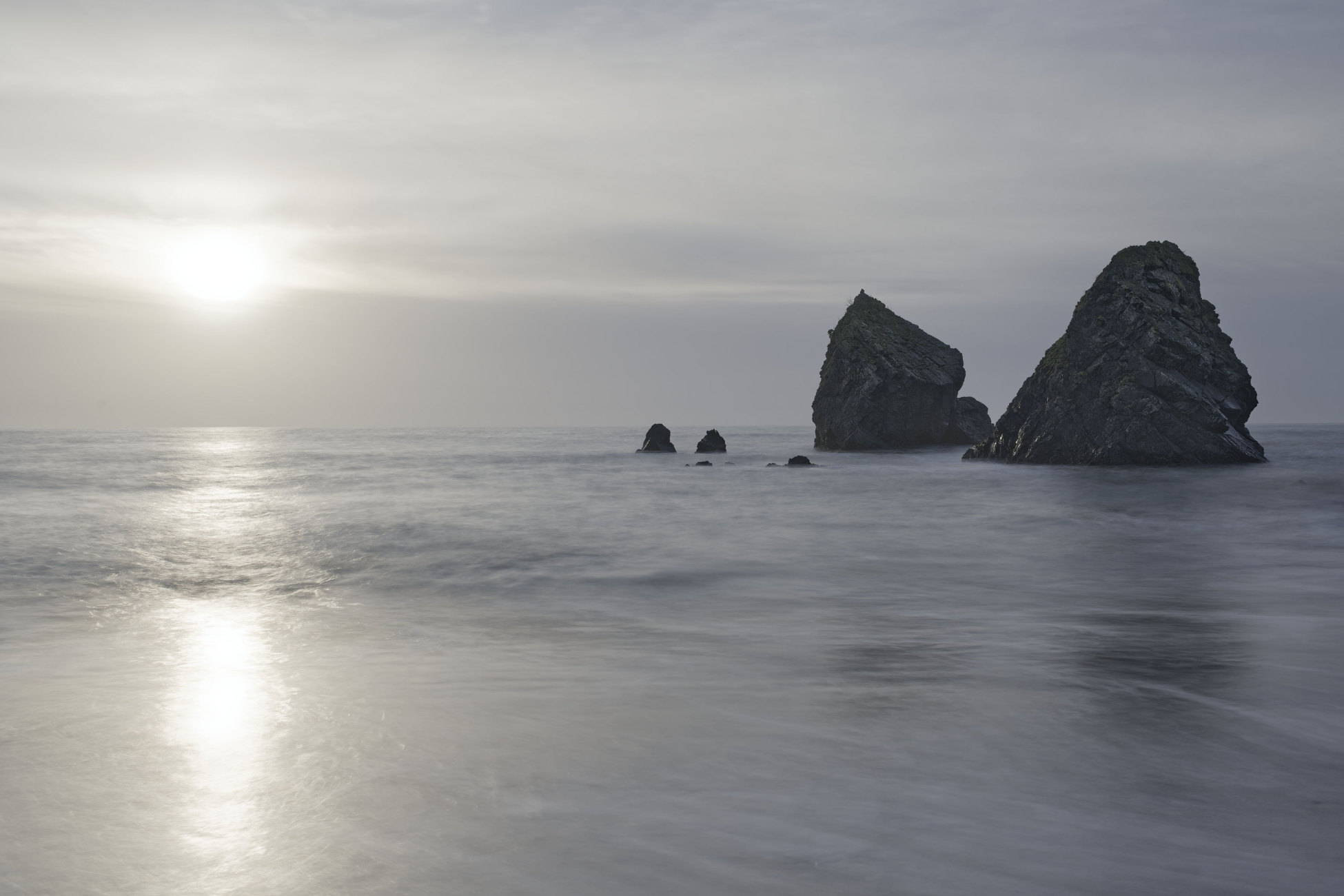 Seascape image of Ballydowane Beach, Waterford.