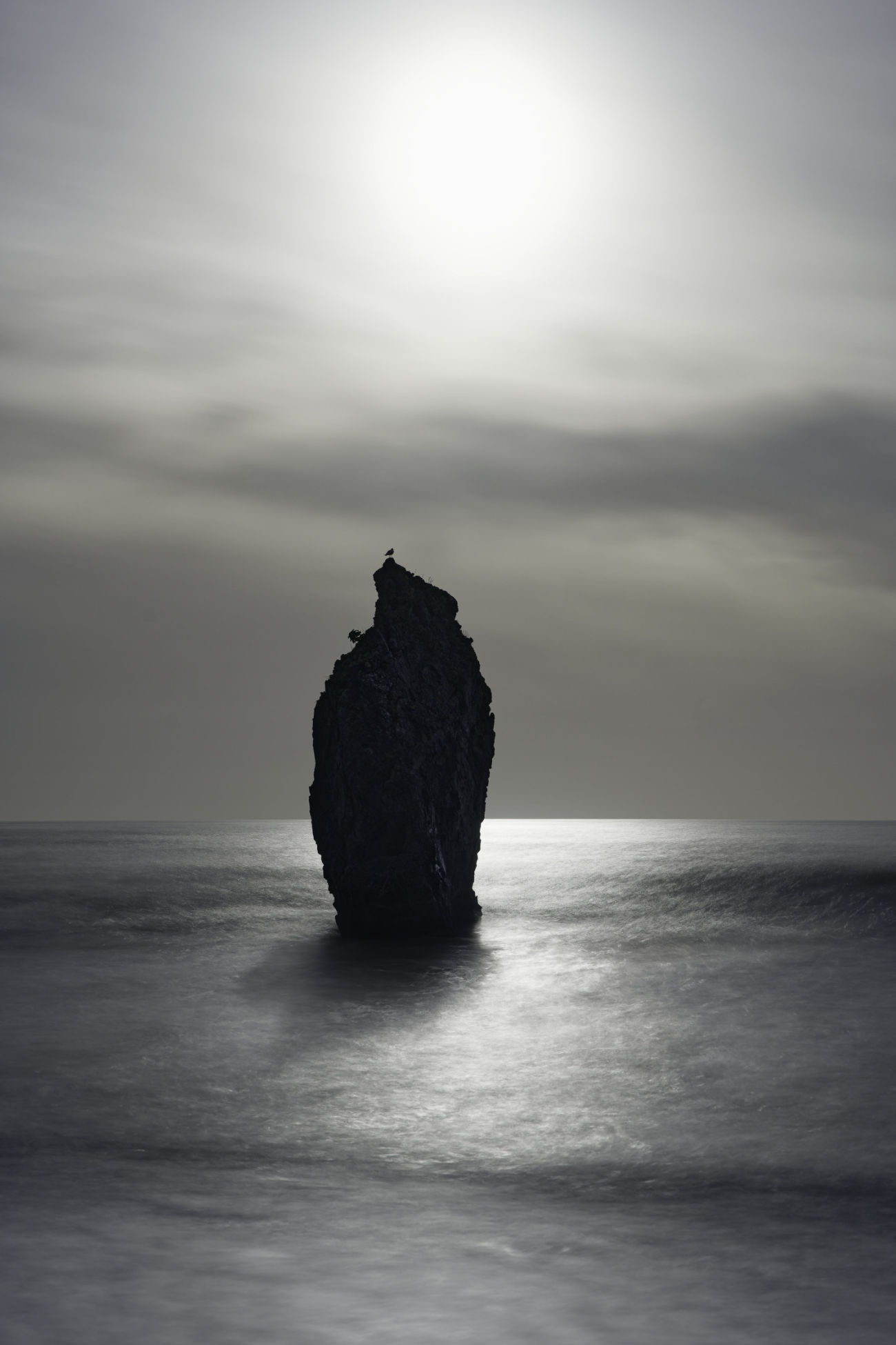 Coastal scene of Ballydowane Bay, Waterford.