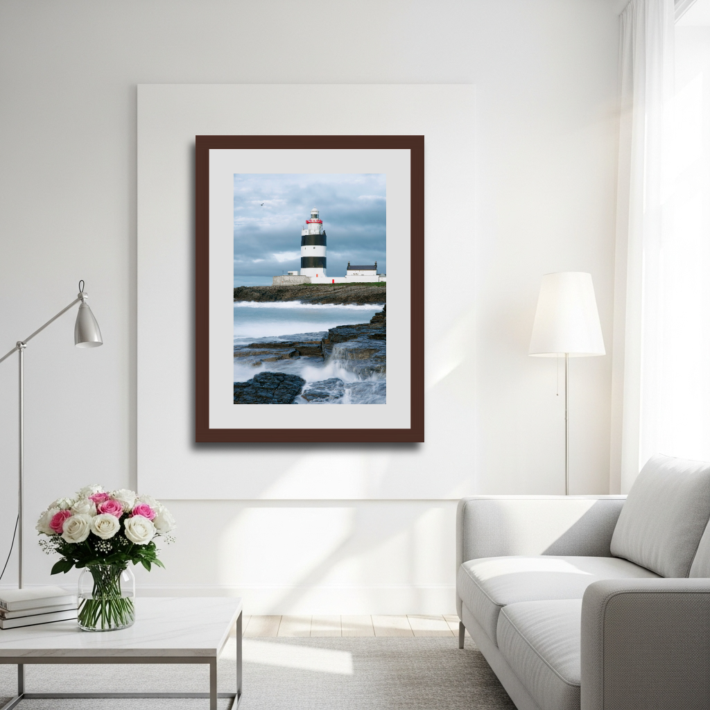 Hookhead Lighthouse Waterford fine art print