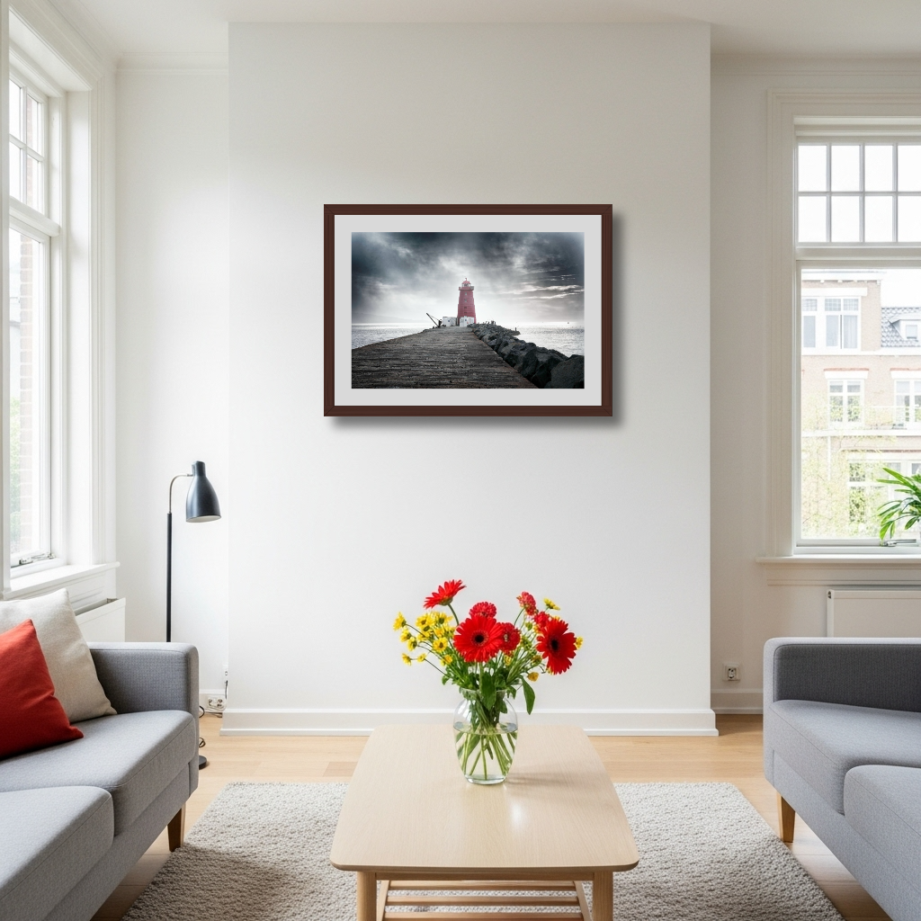 Poolbeg Lighthouse Dublin fine art print